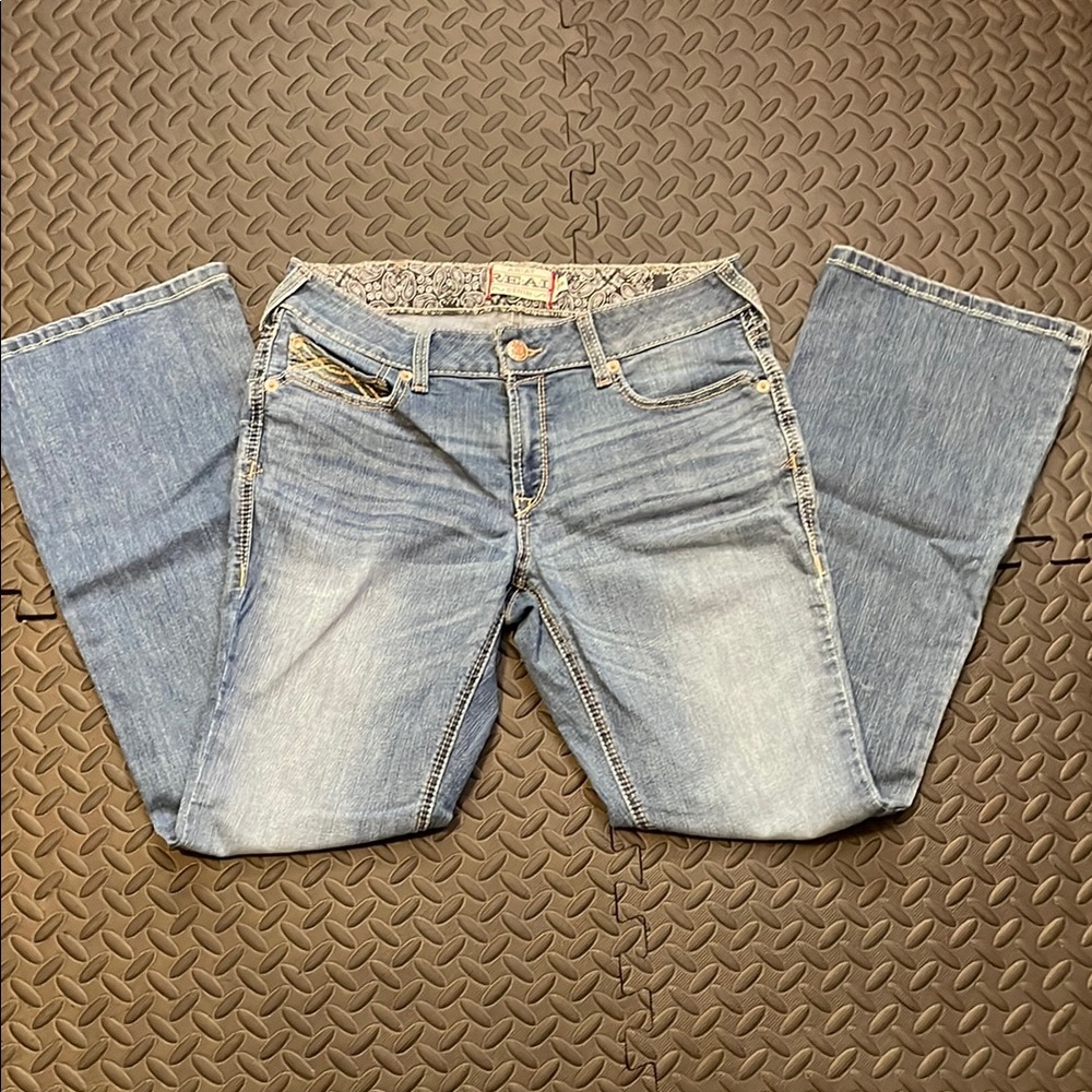 Ariat - Mid Rise Boot Cut Jeans